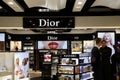 Dior retail store in gatwick airportÃ¯Â¼ÅLondonÃ¯Â¼ÅUK Royalty Free Stock Photo